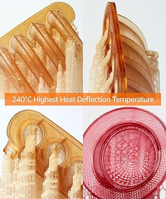 3DMaterials SuperHDT 464°F (240°C) 3D Printer Resin, 0.5kg DLQ06095 - 2