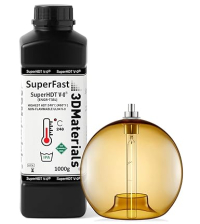 3DMaterials SuperHDT 464°F (240°C) UL94 V-0 3D Printer Resin, 1kg DLQ06098