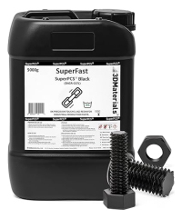 3DMaterials SuperPCS Toughest 1.8Gpa Fast Black 3D Printer Resin, 5kg DLQ06110