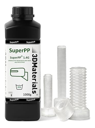 3DMaterials SuperPP Clear 3D Printer Resin, 1kg DLQ06084 - 1
