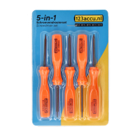 5-in-1 screwdriver set (123ink version) ADR00288