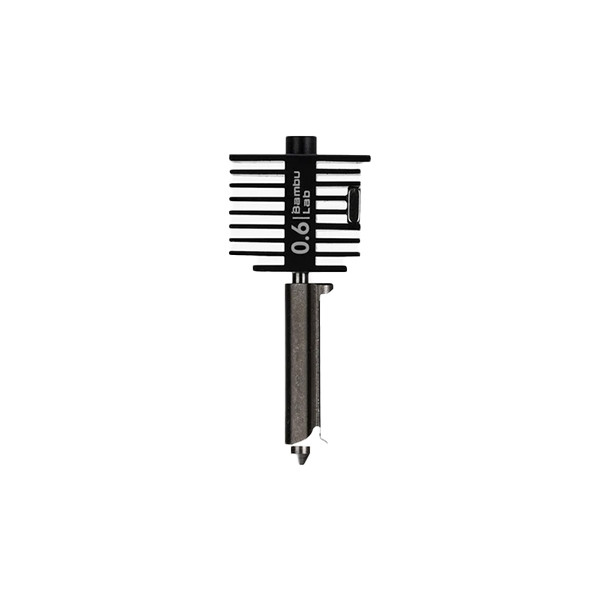 BambuLab Bamboo Lab A1 Series hot end with hardened steel nozzle, 0.6mm FAH020 DAR01864 - 1