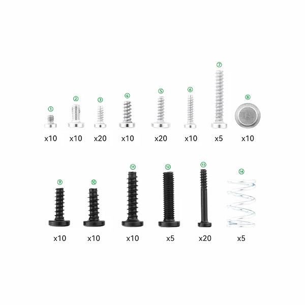 BambuLab Bambu Lab A1 Series and AMS lite Screws Kit SCR003 DAR01993 - 2