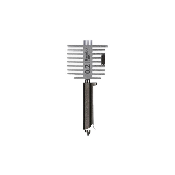 Bambu Lab A1 Series hot end with stainless steel nozzle, 0.2mm DAR01866 - 1