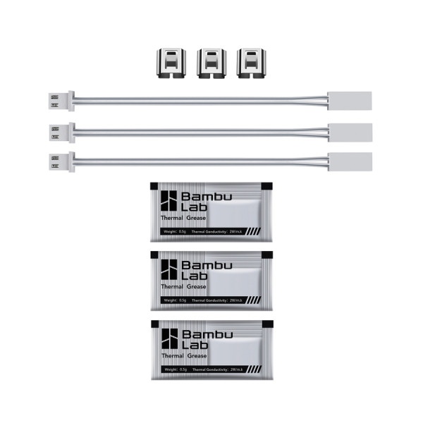 Bambu Lab X1 Series ceramic hotend heater (3-pack) DAR01324 - 2
