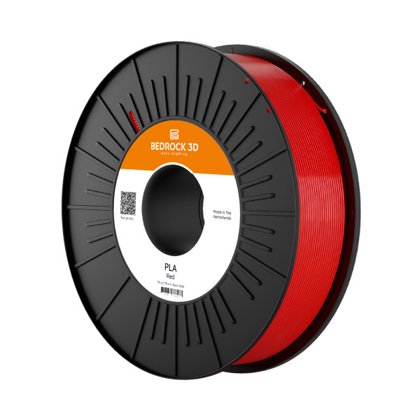 Bedrock 3D PLA filament Red 1.75 mm 0.75 kg DFB00238 - 1