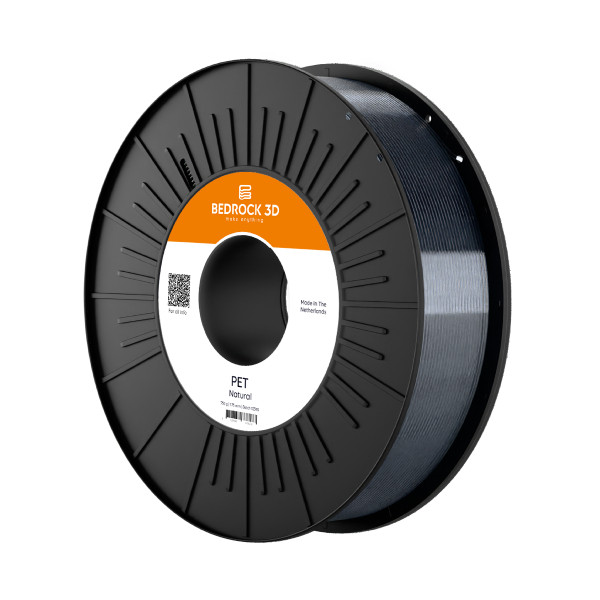 Bedrock 3D transparent PET filament 1.75mm, 0.75kg DFB00259 - 1