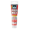 Bison Poly Max Crystal white mounting glue, 115g 6300417 223514