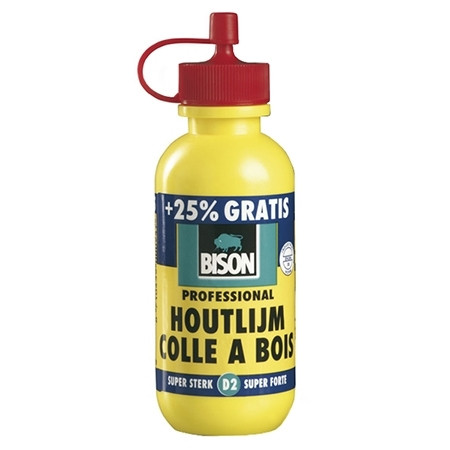 Bison wood glue bottle, 75g 1337076 223511 - 1