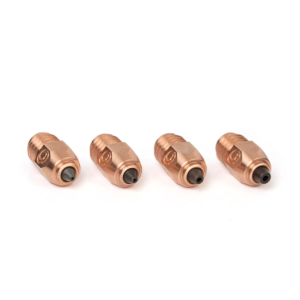 Bondtech CHT® BiMetal coated brass nozzle MK8, 1.75mm (4-pack) 600-A-CHT-MK8-175-T DAR00960 - 1