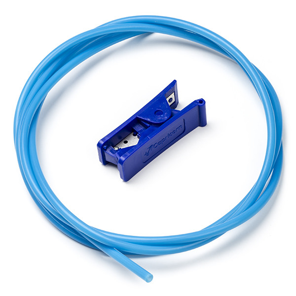 Capricorn TL transparent blue PTFE tube including cutter, 2.85mm (2 metres)  DBW00047 - 1