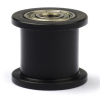 Black GT2 timing belt pulley, 9mm belt, 4mm bore DAR00418 - 1