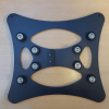 Creality 3D CR-10S Pro / CR-X Heatbed Y-axis frame including V-Slot wheels DAR00074 - 1