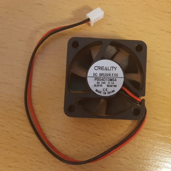 Creality3D Creality 3D Ender-3 motherboard fan axial with connector 24V, 40mm x 40mm x 10mm 400309045 DAR00040 - 1