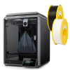 Creality3D Creality 3D K1 3D printer + 123-3D black & white PLA filament 1.75mm, 1.1kg  DKI00207