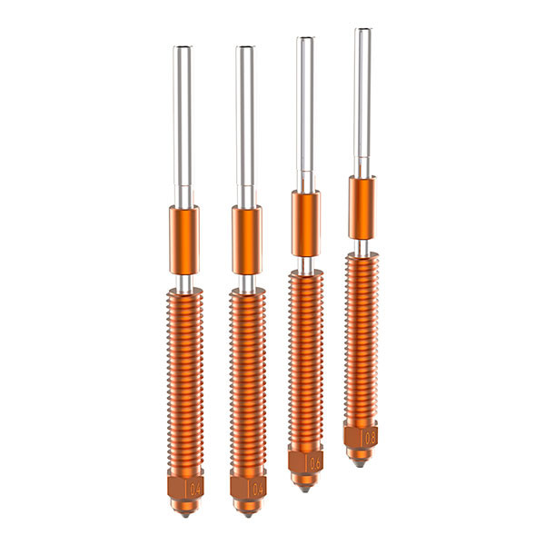 Creality 3D Unicorn K2P Quicks-Swap nozzle kit (0.4mm, 0.6mm, 0.8mm) DAR01909 - 1