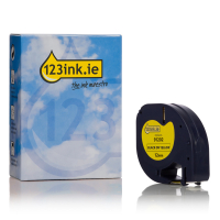 Dymo S0721620 / 91202 yellow plastic tape, 12mm (123ink version)  088305