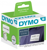 Dymo S0722430 / 99014 shipping and name badge labels (original) S0722430 088508