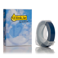 Dymo S0898140 white on blue embossing tape, 9mm (123ink version) S0898140 088443