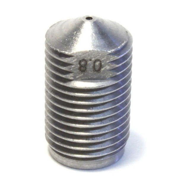 Dyze stainless steel nozzle, 0.8mm DDK-00791 DYZ00006 - 1