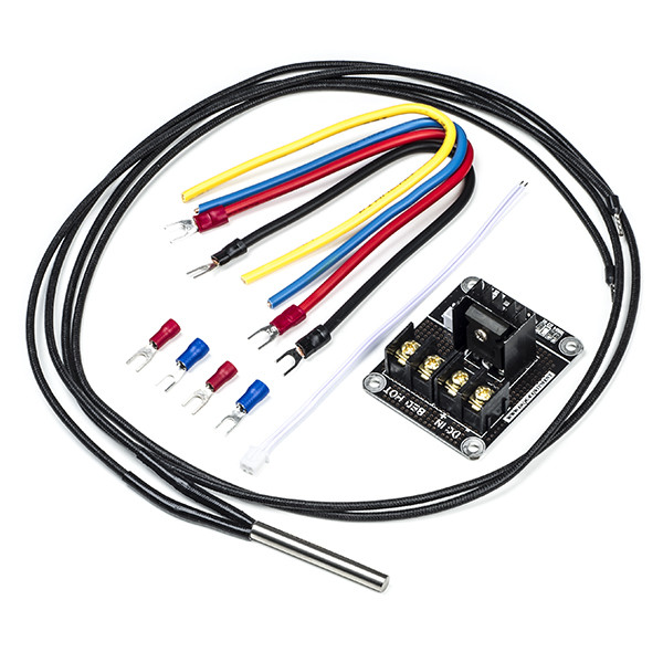E3D Super Volcano ceramic heater cartridge | 12V, 80W | 100cm  DED00161 - 1