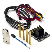 E3D Super Volcano upgrade starter kit | 12V, 1.75mm (.8mm, 1mm, 1.2mm, 1.4mm nozzle) SUPER-ERUPTION-12V-175 DED00282