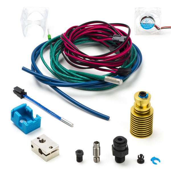 E3D V6 Gold Edition hotend kit | 24V Bowden, 1.75mm V6-175-GOLD-24V DED00301 - 1