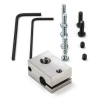 E3D V6 Stainless Steel HeaterBlock for Sensor Cartridges DED00288 - 1
