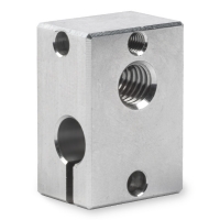 E3D V6 heaterblock incl. mounting materials V6-BLOCK-CARTRIDGE-ALU DED00021