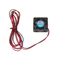 E3D axial fan, 30mm x 30mm x 10mm E-FAN-30-30-10-12V-BK-CABLE DED00134