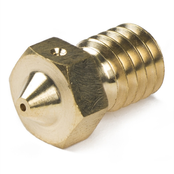 E3D v6 brass nozzle, 1.75mm x 0.60mm V6-NOZZLE-175-600 DED00013 - 1