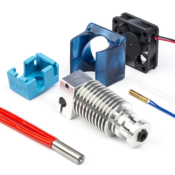 E3D v6 hot end complete kit | 1.75mm 12V thermistor cartridge  DED00076 - 1