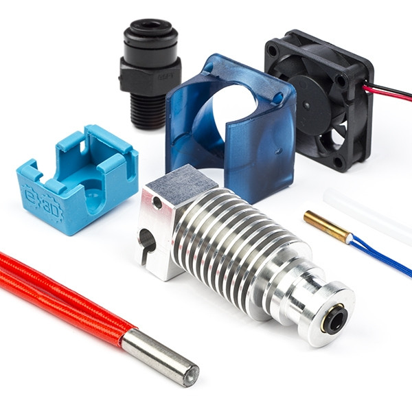 E3D v6 hot end complete kit | 1.75mm Bowden 12V thermistor cartridge  DED00077 - 1