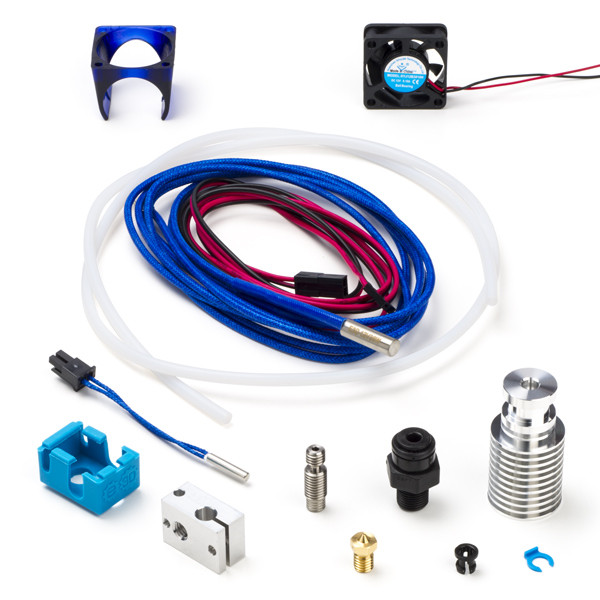 E3D v6 hot end complete kit | 12V, 1.75mm Universal (with Bowden add-on) V6-175-B DED00304 - 1