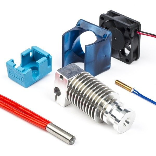 E3D v6 hot end complete kit | 3mm 24V thermistor cartridge DED00089 - 1