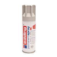 Edding 5200 light grey permanent matte acrylic spray paint, 200ml 4-5200925 239069