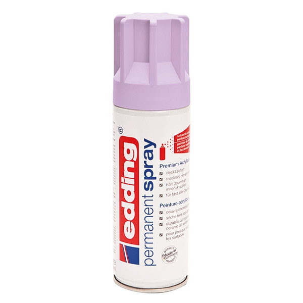 Edding 5200 light lavender permanent matte acrylic spray paint, 200ml 239100 - 1