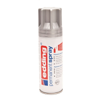 Edding 5200 silver permanent matter acrylic spray paint, 200ml 239067
