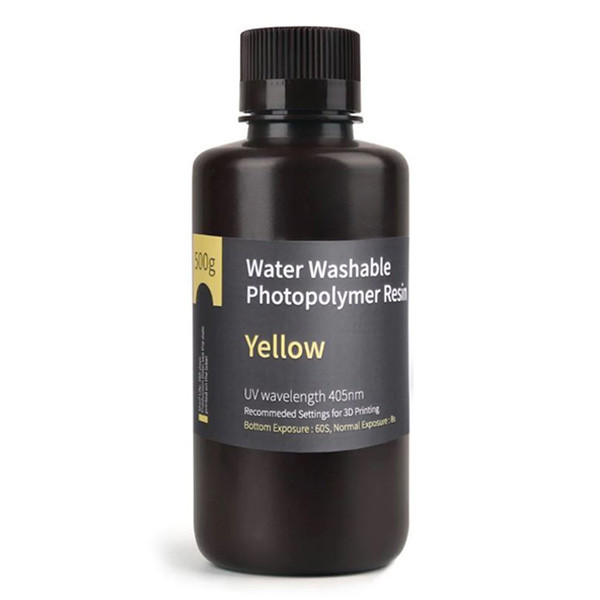 B-Choice: Elegoo yellow Water Washable resin, 0.5kg DLQ06055 - 1