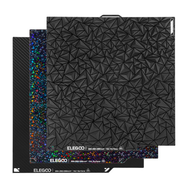 Elegoo Dual-Sided Build Plate Pack for Centauri Carbon/Centauri (3-pack) DAR02418 Elegoo Dual-Sided Build Plate Pack for Centauri Carbon/Centauri (3-pack) DAR02418 - 1