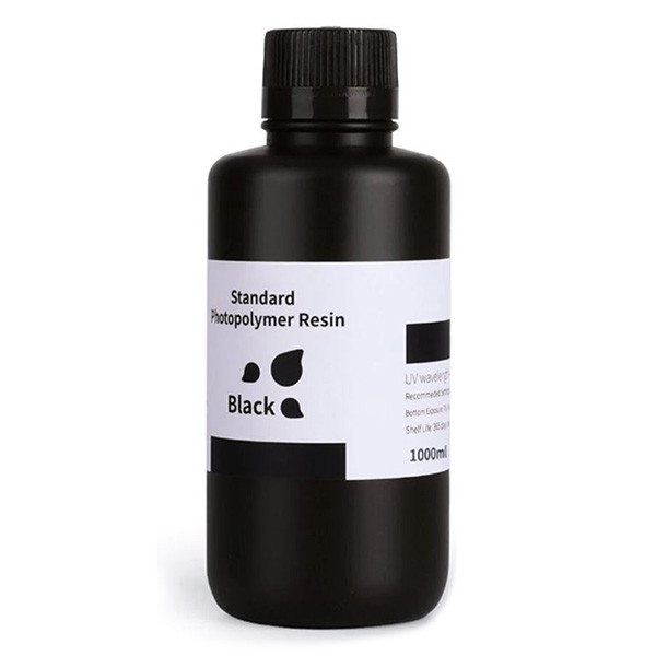 Elegoo black standard resin, 1kg 14.0007.70 DLQ05053 - 1