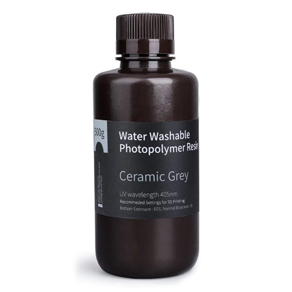 Elegoo ceramic grey Water Washable resin, 0.5kg 14.0007.97 DLQ05064 - 1