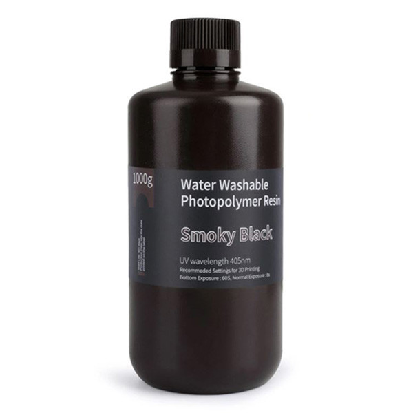 Elegoo smoky black Water Washable resin, 1kg 14.0007.136 DLQ05069 - 1