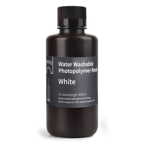 Elegoo white Water Washable resin, 1kg 14.0007.106 DLQ05071 - 1