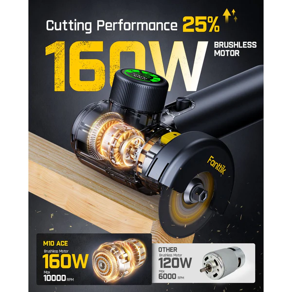 Fanttik M10 ACE | Cordless Angle Grinder IE000460 - 2