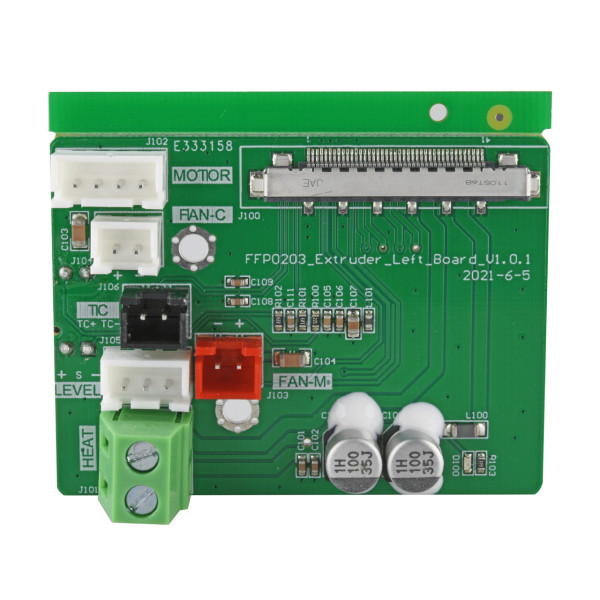 Flashforge Creator 3 Pro Extruder Adapter Board Left DAR01368 - 1