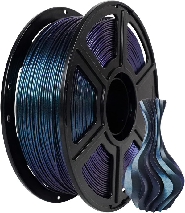Flashforge burnt titanium Multicolour HS PLA filament 1.75mm, 1kg 90010093002 DFP16057 - 1