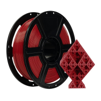 Flashforge red HS PLA filament 1.75mm, 1kg 90011091001 DFP16054