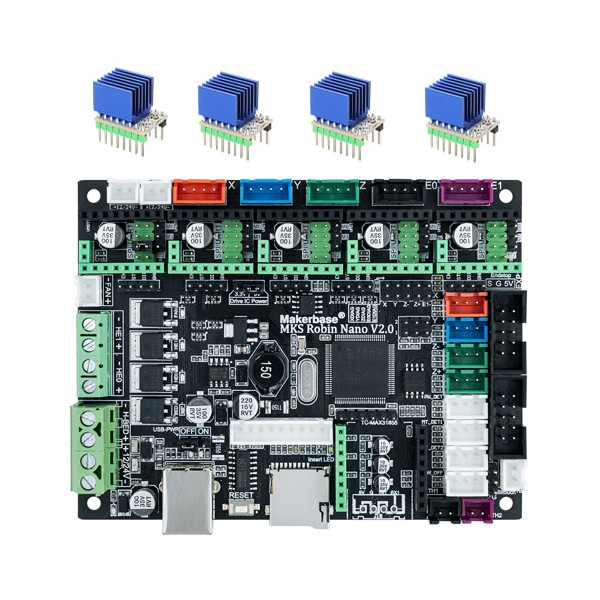 Flsun V400 Mainboard + 4 TMC2226  DAR00995 - 1