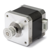 GEEETECH stepper motor with pulley (42SHD0034-20B) DAR00676